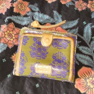 Consuela Slim Wallet in "Olive"